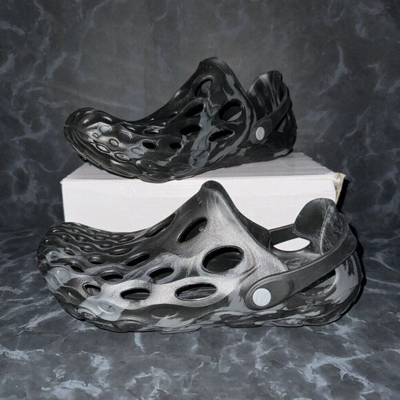 Merrell Hydro Moc Black Outdoor Comfort Breathable Water Shoes Men’s Size 9 - Picture 1 of 8